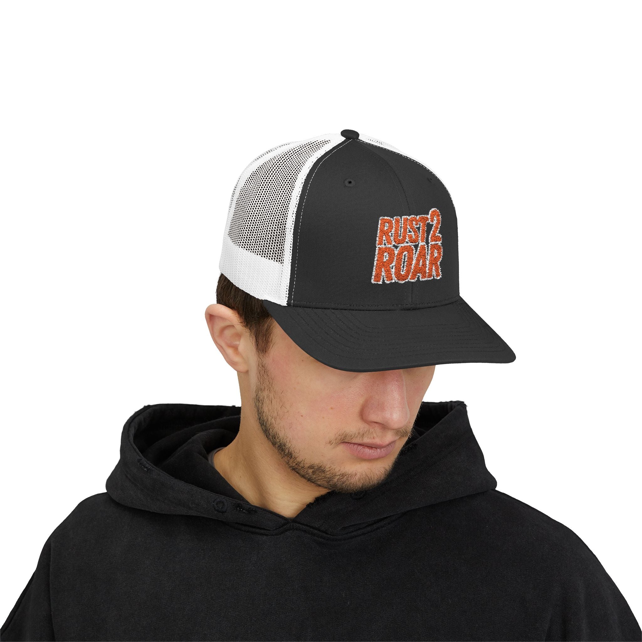 Rust to Roar Snapback Trucker Cap